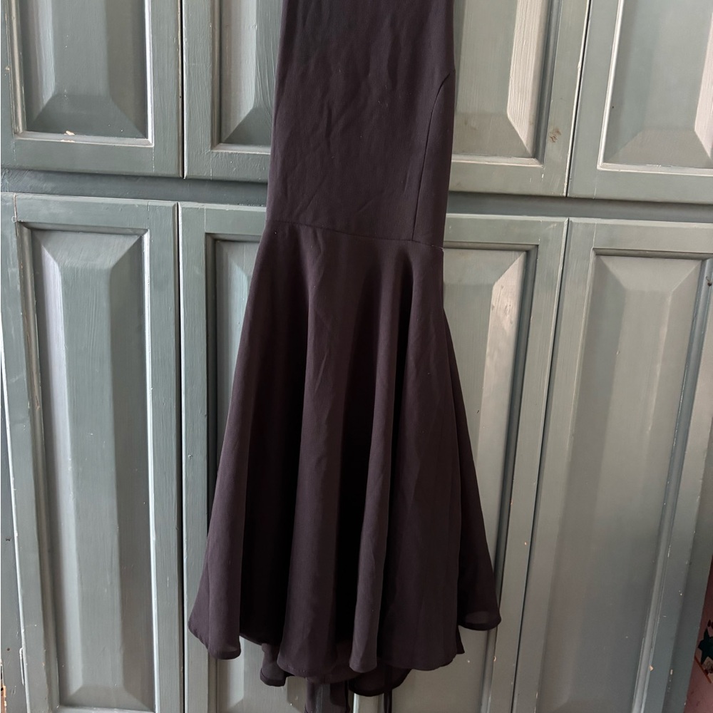 Lulu's Black Backless Dress
